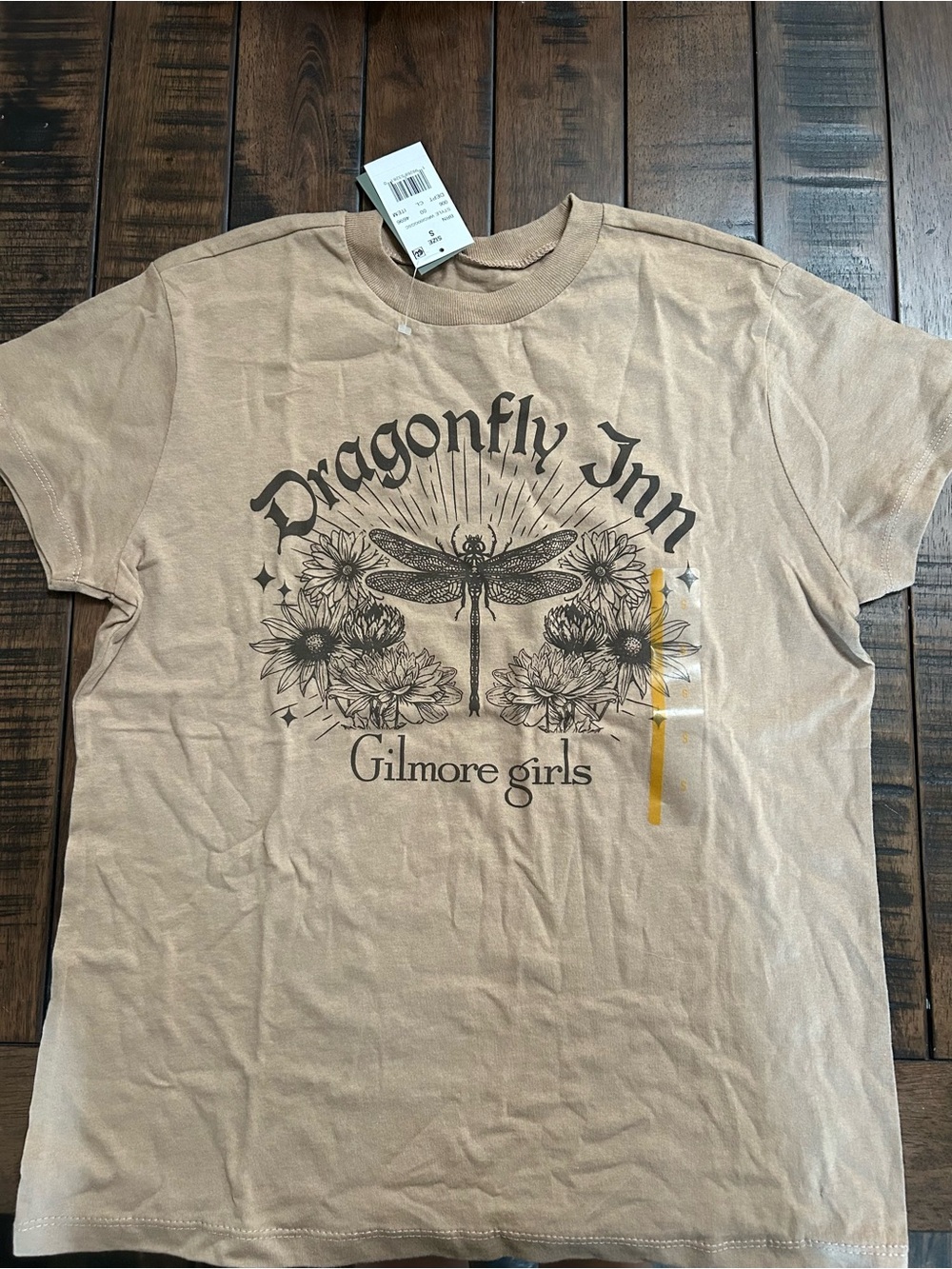 Dragonfly Inn Gilmore Girls Graphic Tee - Tan